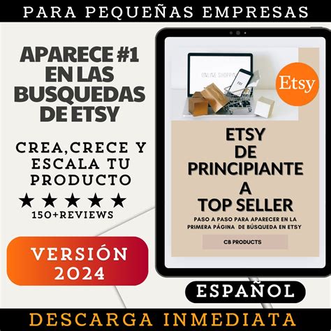 Como Vender En Etsy Y Aparecer De 1ra En Busqueda Guia Top Seller Etsy