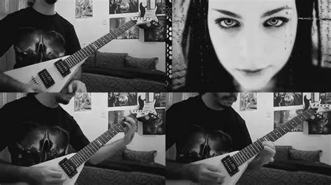 Evanescence My Immortal Guitar Instrumental Cover Youtube