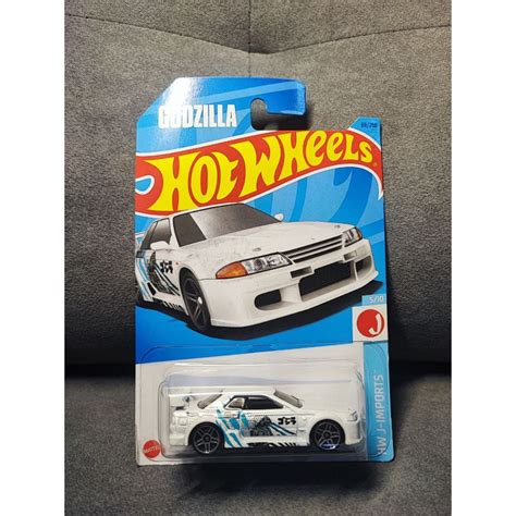 Hot Wheels Nissan Skyline Gtr R Godzilla No Protector Shopee Malaysia