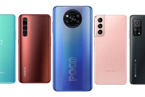 Xiaomi POCO X3 Pro Vs Samsung Galaxy S21 Vs OnePlus 8T Vs Realme X50