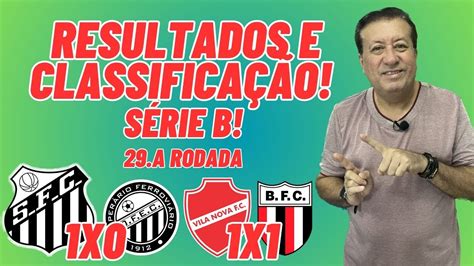 Santos Vence E O Novo L Der Da S Rie B Vila Nova Decepciona E S