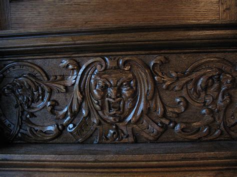 Carved Panelling In Letham Grange Hotel Restuarant Flickr