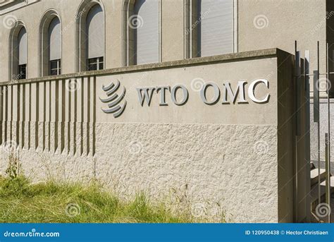 Geneva Switzerland Building Of The World Trade Organization Wto