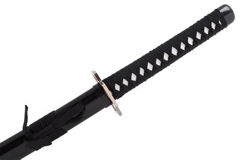 Katana Realista Guardia Cuadrada Baohu Réplica De Bambú