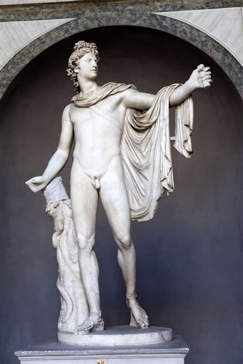 Statua Di Apollo Belvedere Nel Museo Del Vaticano Il Maggio Nel