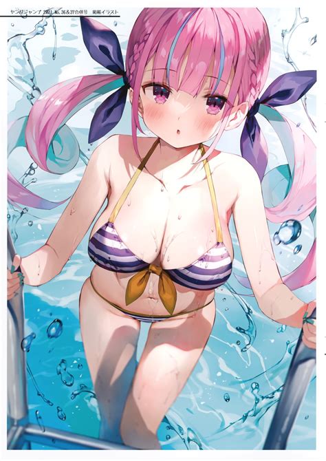 Macaron Taitei Gaou Matsulatte Hololive Minato Aqua Bikini Swimsuits