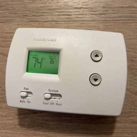 Honeywell Home Th3110d1008 Pro 3000 Thermostat Non Programmable 1 Heat 1 Cool Ebay