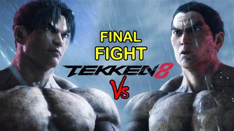 TEKKEN 8 Jin Kazama Vs Kazuya Mishima Final Ending Fight Tekken8