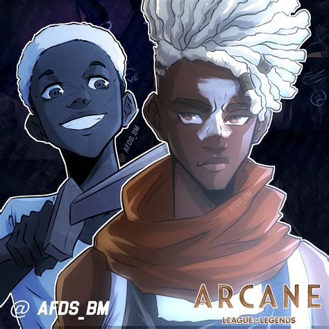 Artstation Ekko Arcane Fan Art