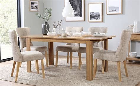 Bali Extending Dining Table Bewley Chairs Natural Oak Finished