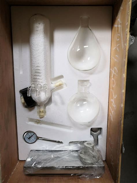 V Glass L Lab Rotary Evaporator Manual Lifting Rotavapor Lab