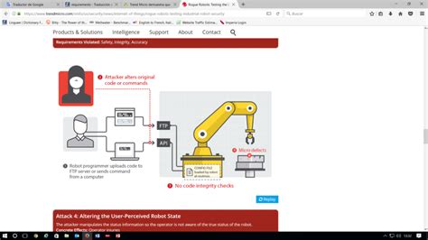 ¿cómo Puede Peligrar La Seguridad De Los Robots Industriales