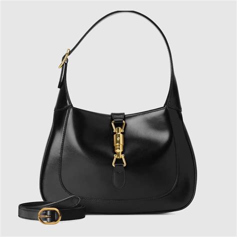 Sac Paule Jackie Petite Taille En Cuir Noir Gucci Fr