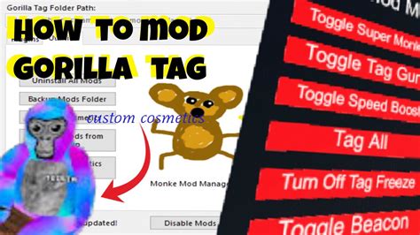 How To Install Mods To Gorilla Tag VR Modding Tutorial 2023 YouTube