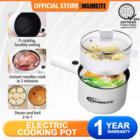 Maimeite Mini Rice Cooker Non Stick Inner Pot L Multi Function Rice