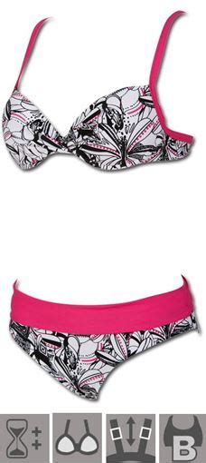 C Cup Bikini Mit Reifen Mit Blumenmuster