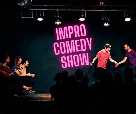 Impro Comedy Show Impro Show Kulturhafen Dresden Theater