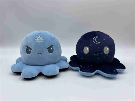 Tet8093 Ty 743 Teeturtle Plushiverse Reversible Plushie 4in Day N