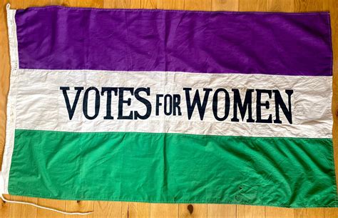 A Reproduction Double Sided Suffragette Votes For Women New