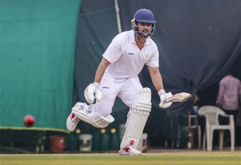 Karun Nair in action for Vidarbha against his former team Karnataka ...