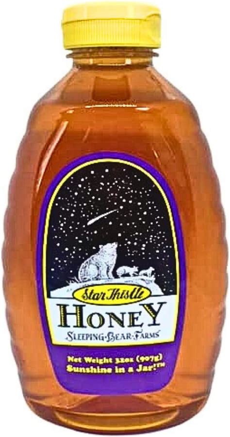 Sleeping Bear Farms Star Thistle Honey 32oz Bottle