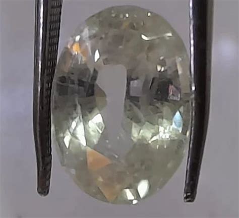 Sri Lanka 11 Ct Natural White Sapphire Gemstone At Rs 15000 Carat In