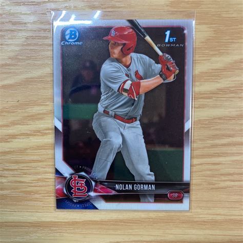 Yahoo オークション 2018 Bowman Draft Nolan Gorman chrome