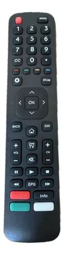 Control Remoto Smart Tv Led Para Noblex Hisense Philco Bgh Mercadolibre