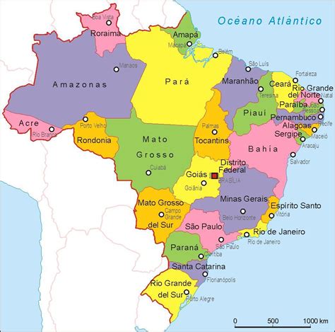 Escala Mapa Do Brasil Images And Photos Finder