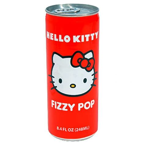 Hello Kitty Fizzy Pop Soda 84 Fl Oz Hello Kitty Kitty Fizzy