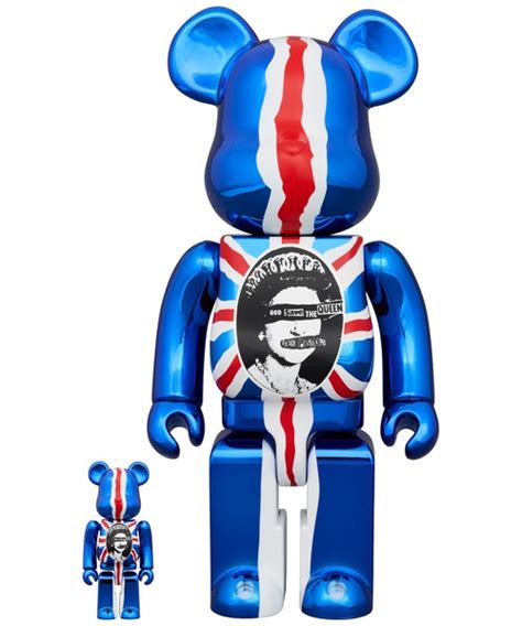 BE RBRICKベアブリックのBE RBRICK Sex Pistols God Save The Queen Chrome