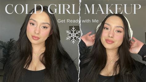 Im Cold Makeupcold Girl Winter Makeup Tutorial Youtube