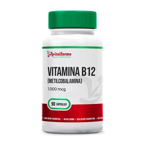 Metilcobalamina Vitamina B Mcg C Psulas Avitalfarma