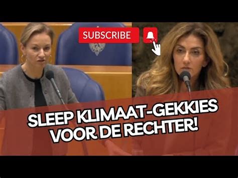 Helder BBB is FEL tegen geïrriteerde Yesilgöz Sleep klimaat gekkies