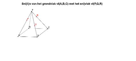 Snijlijn Van Twee Vlakken Vrije Oefening 2 GeoGebra