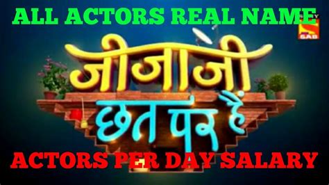 Jijaji Chhat Par Hai Full Star Cast Actors Real Name And Per Day Salary All Actors Name