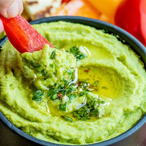 Avocado Hummus Dip Home Made Interest