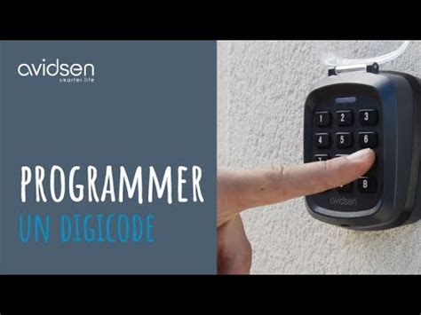 Comment Programmer Le Digicode Sans Fil Avidsen Youtube