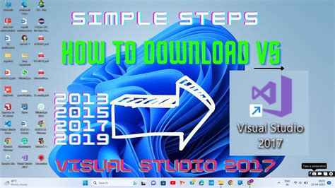 How To Download Visual Studio 2017 Youtube