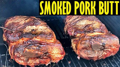 Smoking Pork Butts On The Oklahoma Joes Highland Youtube