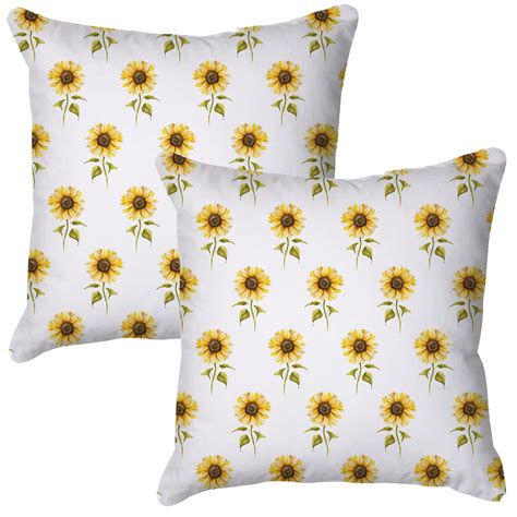 Sunflower Group White Quick Dry Outdoor Cushion Rooms By Me