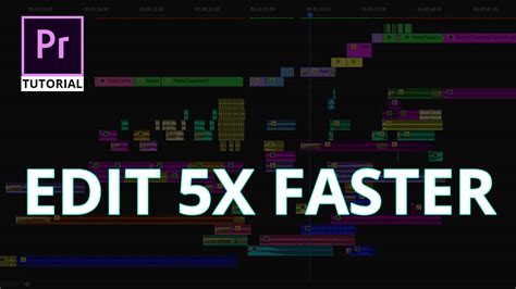 How To Edit Faster Then Ever In Premiere Pro Tutorial Youtube