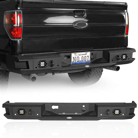 Buy Hooke Road F150 Steel Rear Back Bumper For Ford F 150 2006 2014 Pickup Truck Excluding