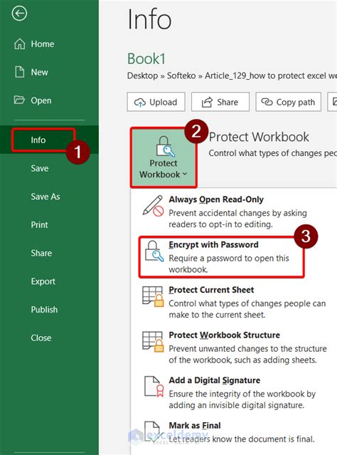 How To Protect An Excel Workbook From Editing Methods