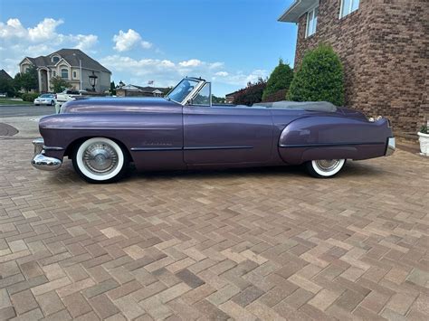 1948 Cadillac Series 61 Convertible Purple Rwd Automatic Classic