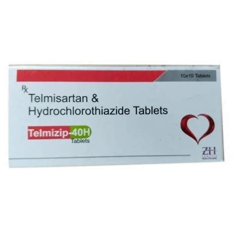 Telmisartan Hydrochlorothiazide Tablets Prescription Treatment