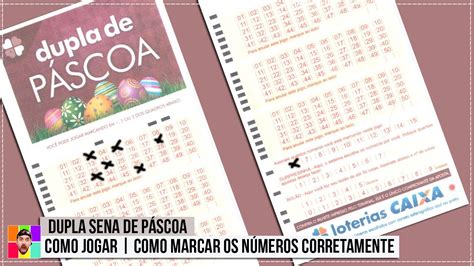 Como Fazer Um Jogo Na Dupla Sena De P Scoa E Concorrer Aos Sorteios