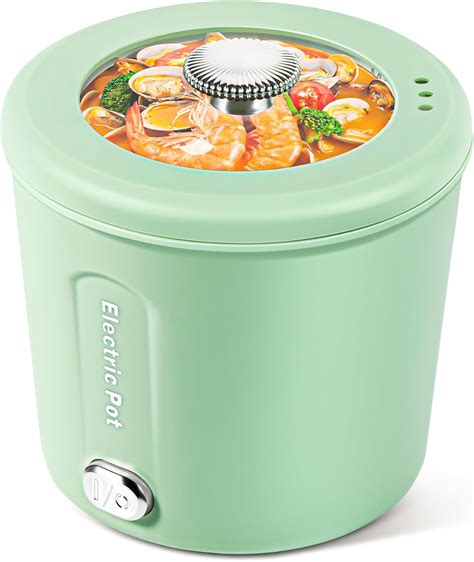 Amazon Hot Pot Electric W Ramen Cooker L Mini Lazy Pot For Egg Ramen And Soup