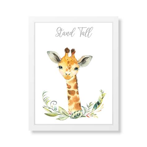 Jungle Animals Nursery Decor Safari Nursery Prints Nursery - Etsy