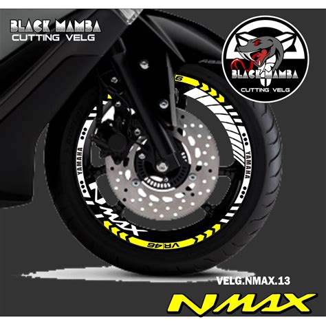 Jual Cod Cutting Sticker Velg Nmax Stiker Lis List Variasi Ban Velg